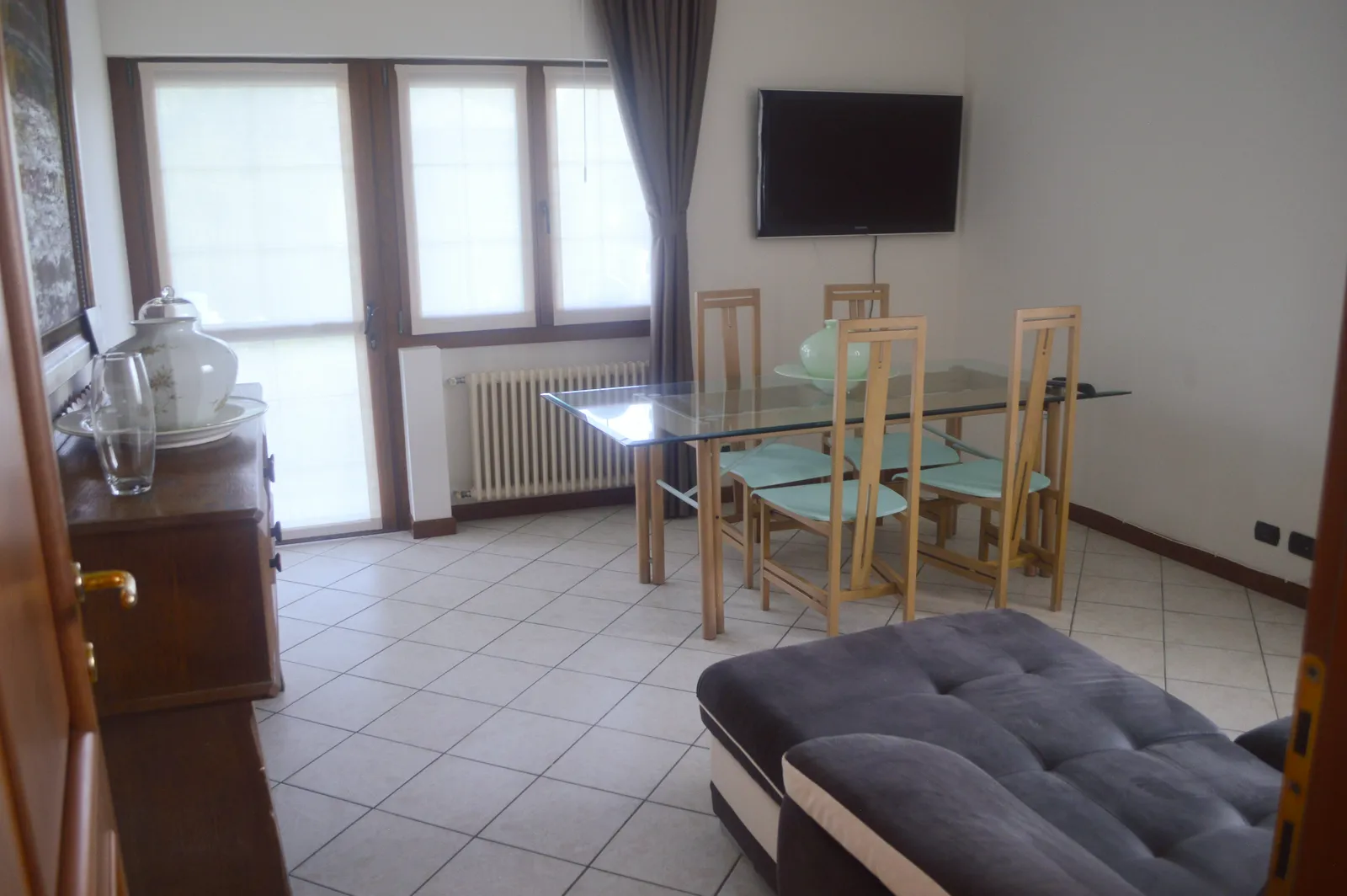 Appartamento spazioso con giardino vicino a Bergamo con bagno turco